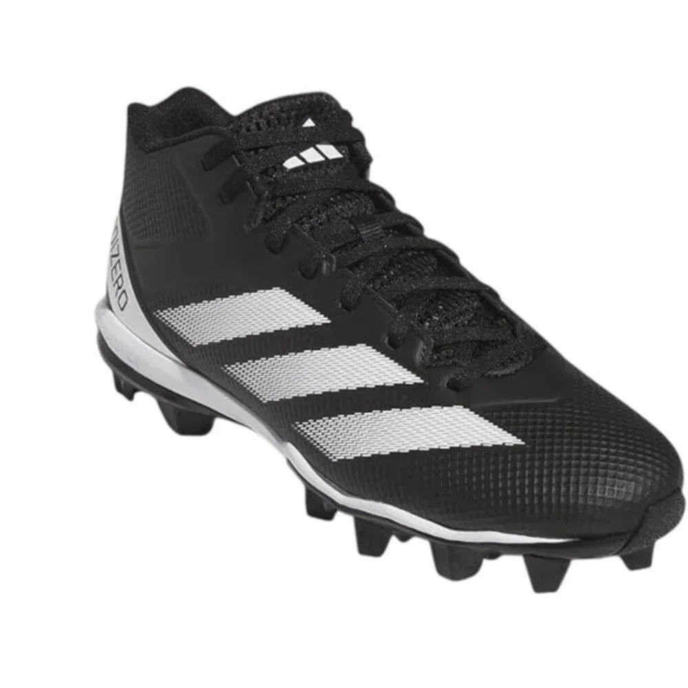 Adidas Adizero Impact 2 Spark Black Molded Cleats IF5102 Men's‎ Size 10.5 NWT